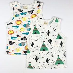 2 Tank tops for girls and boys